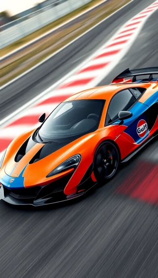 Mclaren Gulf Wallpaper