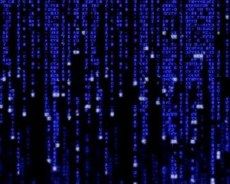 Matrix Blue Code X Wallpaper