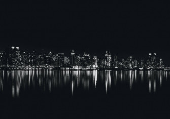 Desktop 4k Black Cityscape Wallpaper