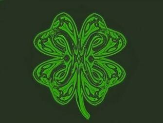Celtic Clover Wallpaper By Kelra01