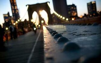 Brooklyn Bridge Computer Wallpaper Desktop Background