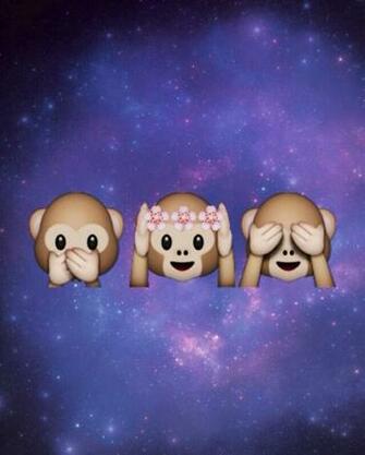 Wallpaper Sweater Monkey Emoji Chanel