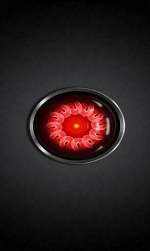 Bigger Droid Red X Eye Live Wallpaper For Android Screenshot