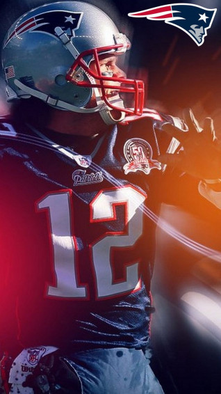 iPhone Wallpaper HD Tom Brady Goat Nfl Football
