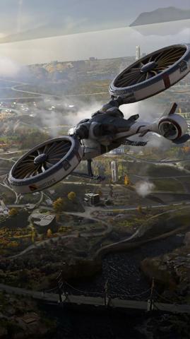 Pubg New State Drone 4k Ultra HD Mobile Wallpaper