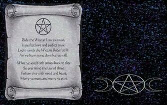 Showing Gallery For Wiccan Rede Wallpaper