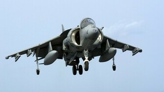 Harrier Wallpaper HD Landing Aircraft Carrier