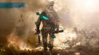 Minecraft Mw2 Wallpaper By 9393andersson