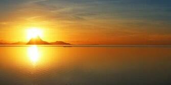 Amanecer Borneo Isla Paisaje Naturaleza Wallpaper