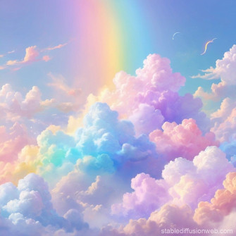 Rainbow Pastel Wallpaper