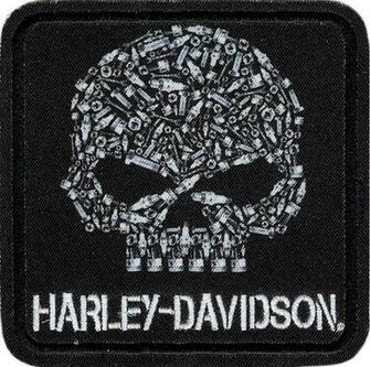 Displaying Image For Harley Davidson Number Skull Logo