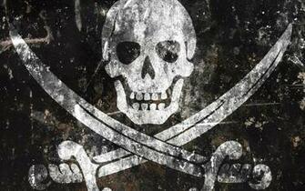 Battered Up Pirate Flag Google Skins
