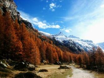 Wallpaper Mountains Fall Desktop HD