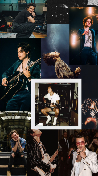 Harry Styles Collage Wallpaper