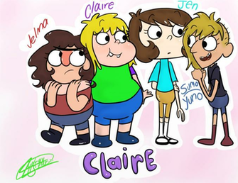 Cartoon Network Clarence Amy Gender Bender Artrage