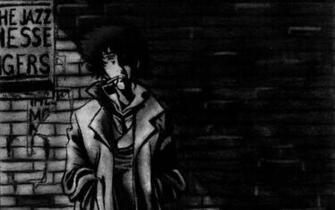 Jazz Art Wallpaper Cowboy Bebop Spike Spiegel