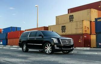 Wallpaper Cadillac Escalade Black Image For Desktop Section