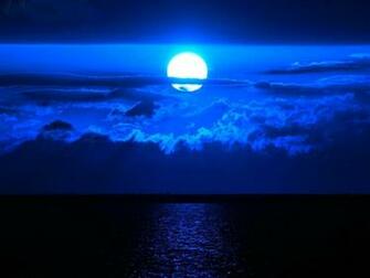 Blue Moon Wallpaper