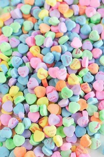 Valentine S Day Wallpaper Lockscreen Hearts Candy Color
