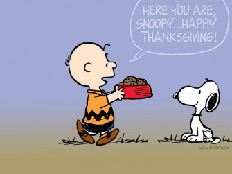 Peanuts Thanksgiving Wallpaper