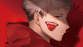 2k Jujutsu Kaisen Yuji Itadori Anime HD Wallpaper