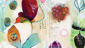 Desktop Calendars April December Flora Bowley