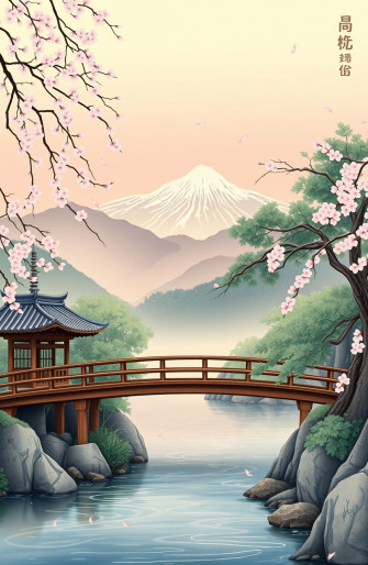 Ukiyo E Wallpaper