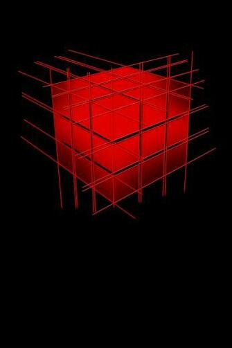 Red Black Cubes iPhone Wallpaper 3g Background And