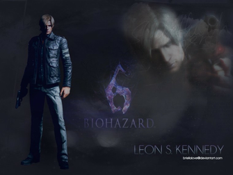 Leon Kennedy Re6 Wallpaper By Briellalove
