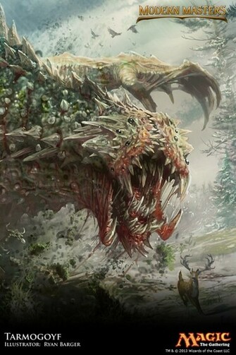 Wallpaper Of The Week Tarmogoyf Daily Mtg Magic Gathering