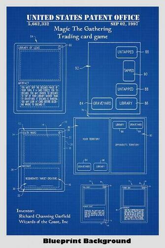 Amazon Magic The Gathering Patent Print Art Poster Choose