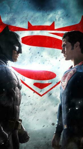 Batman V Superman iPhone Wallpaper Image