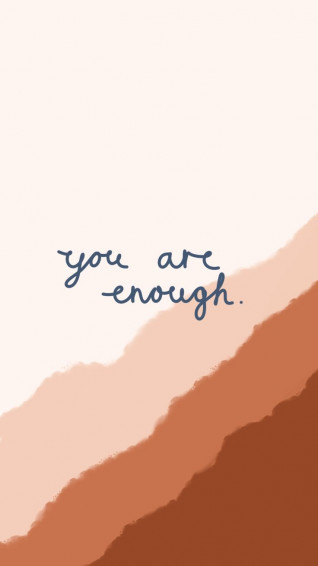 Positive Aesthetic Phone Wallpaper Boho Style Motivation