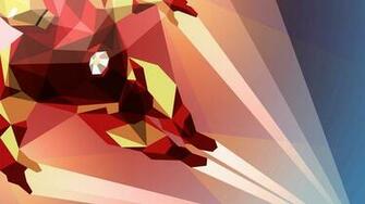 Iron Man Art Deco 1080p HD Wallpaper Games Liam Brazier Irons