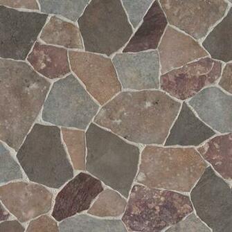 Home Self Adhesive Wallpaper Tile Brown Gray Stone