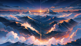 Anime Landscape HD Wallpaper And Background