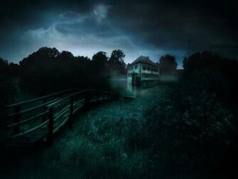 Scary House Wallpaper
