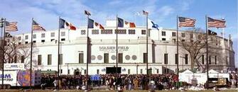 Chicago Bears Wallpaper Of Old Soldier Field Panorama Front