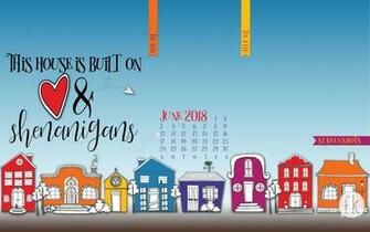 June Wallpaper Shenanigans Finders Keepers