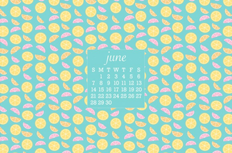 Turquoise Desktop Wallpaper With Calendar