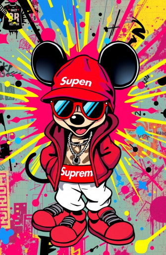 Supreme Mickey Mouse Wallpaper