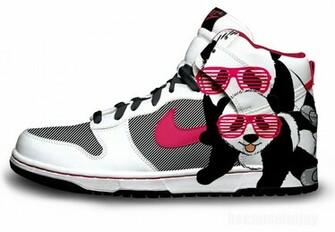 Panda Nike Dunks By Becauseimjay