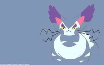Purugly Pokemon HD Wallpaper iPhone