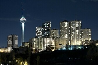 Pin Tehran At Night Wallpaper Click To