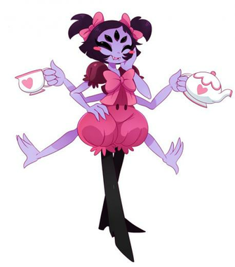Undertale Muffet By Ss2sonic