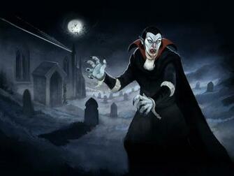 Oldschool Vampire Wallpaper From