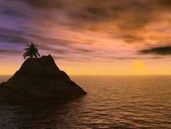 3d Wallpaper Desktop Sunset Moons Sun Bureaublad