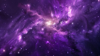 Purple Galaxy HD Wallpaper High Quality In