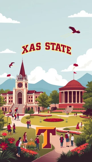Texas State University Wallpaper