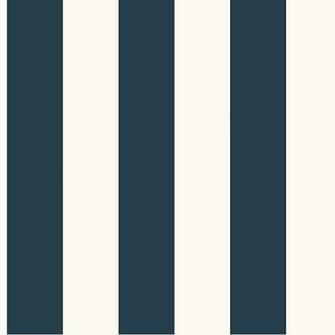 Navy Blue Inch Stripe Wallpaper Wall Sticker Outlet